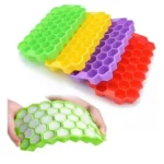 Hexagonal Silicone Ice Cube Tray - Image 4
