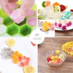 Hexagonal Silicone Ice Cube Tray - Image 2
